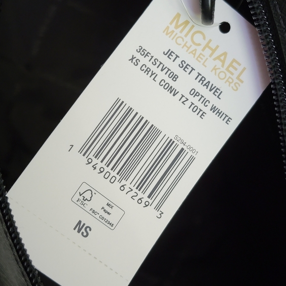 Michael Kors Jet Set XS Logo Tote Crossbody - Picture 5 of 9